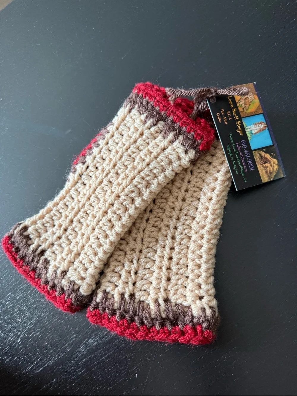 Crochet Fingerless Gloves
